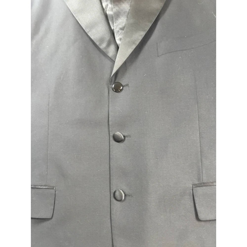 After Six Moda Collection Mens Tuxedo Jacket‎ Sz 43 Short Wedding Formal Prom